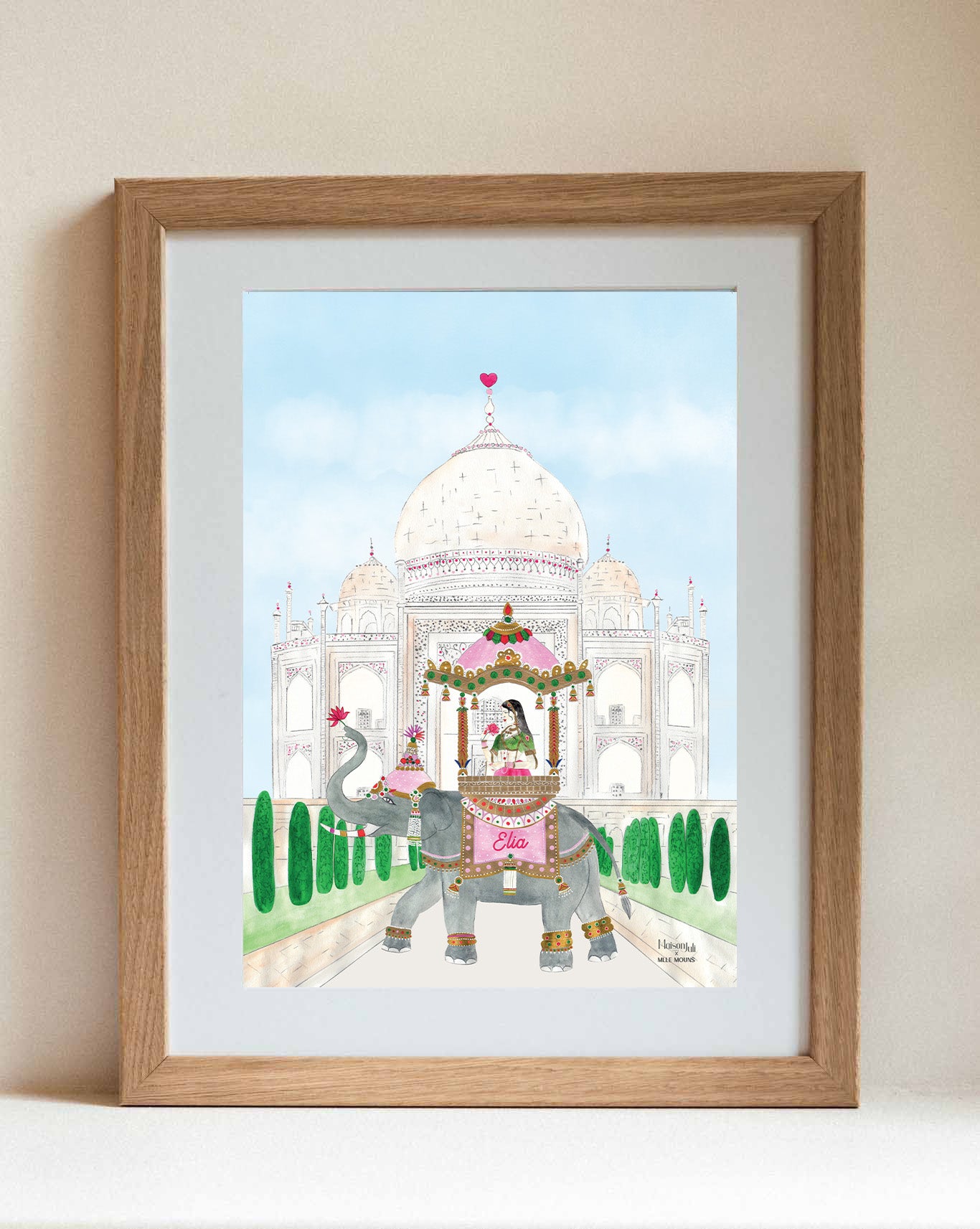 Le Taj Mahal pour les filles