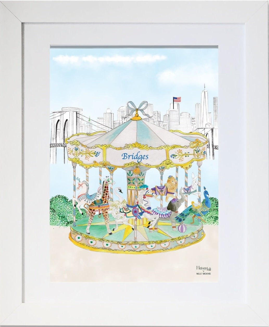 Le Carrousel de Brooklyn pour les garçons