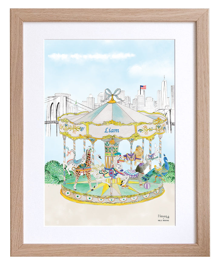 Le Carrousel de Brooklyn pour les garçons