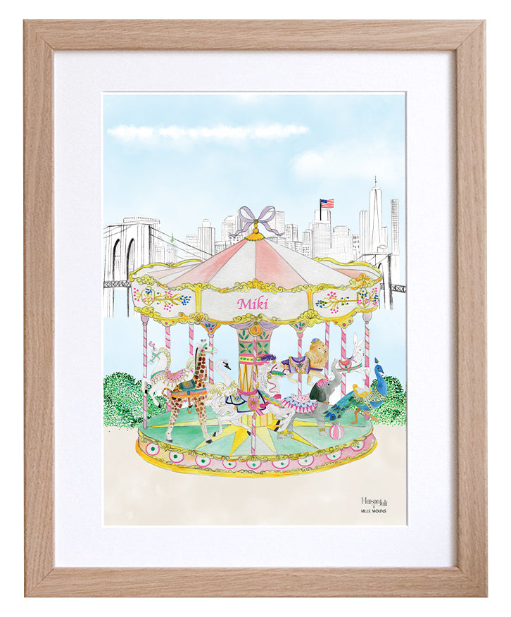 Le Carrousel de Brooklyn pour les filles