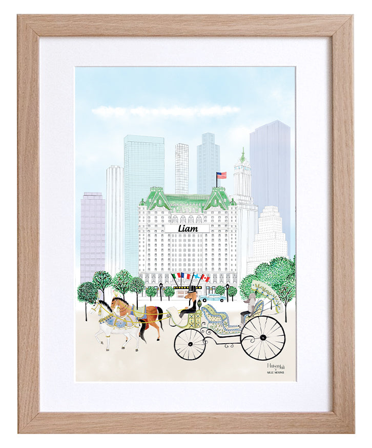 La calèche de Central Park pour les garçons