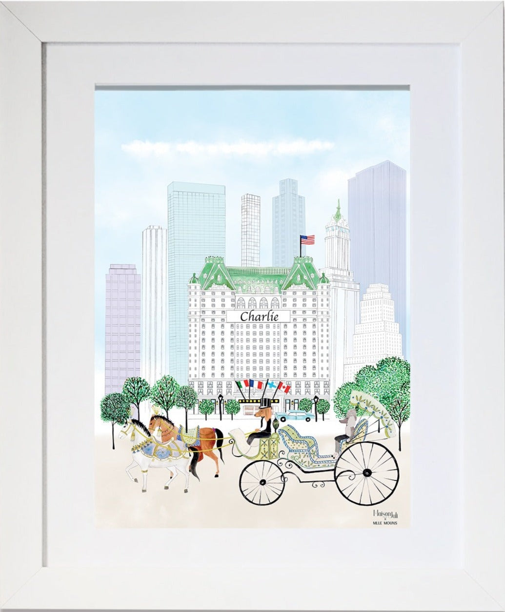 La calèche de Central Park pour les garçons