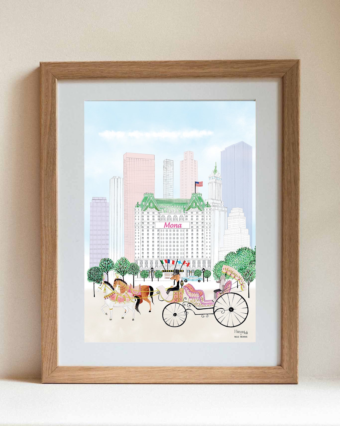 La calèche de Central Park pour les filles