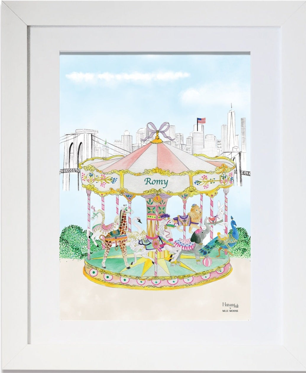 Le Carrousel de Brooklyn pour les filles