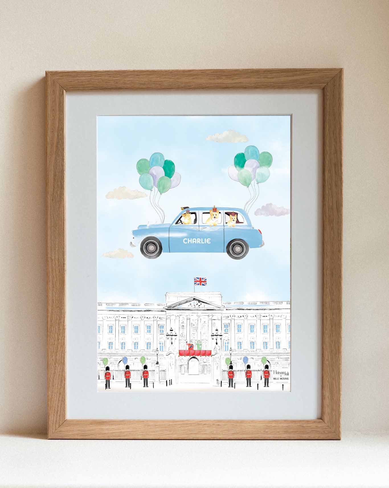 Le Flying Blue Black Cab de Londres