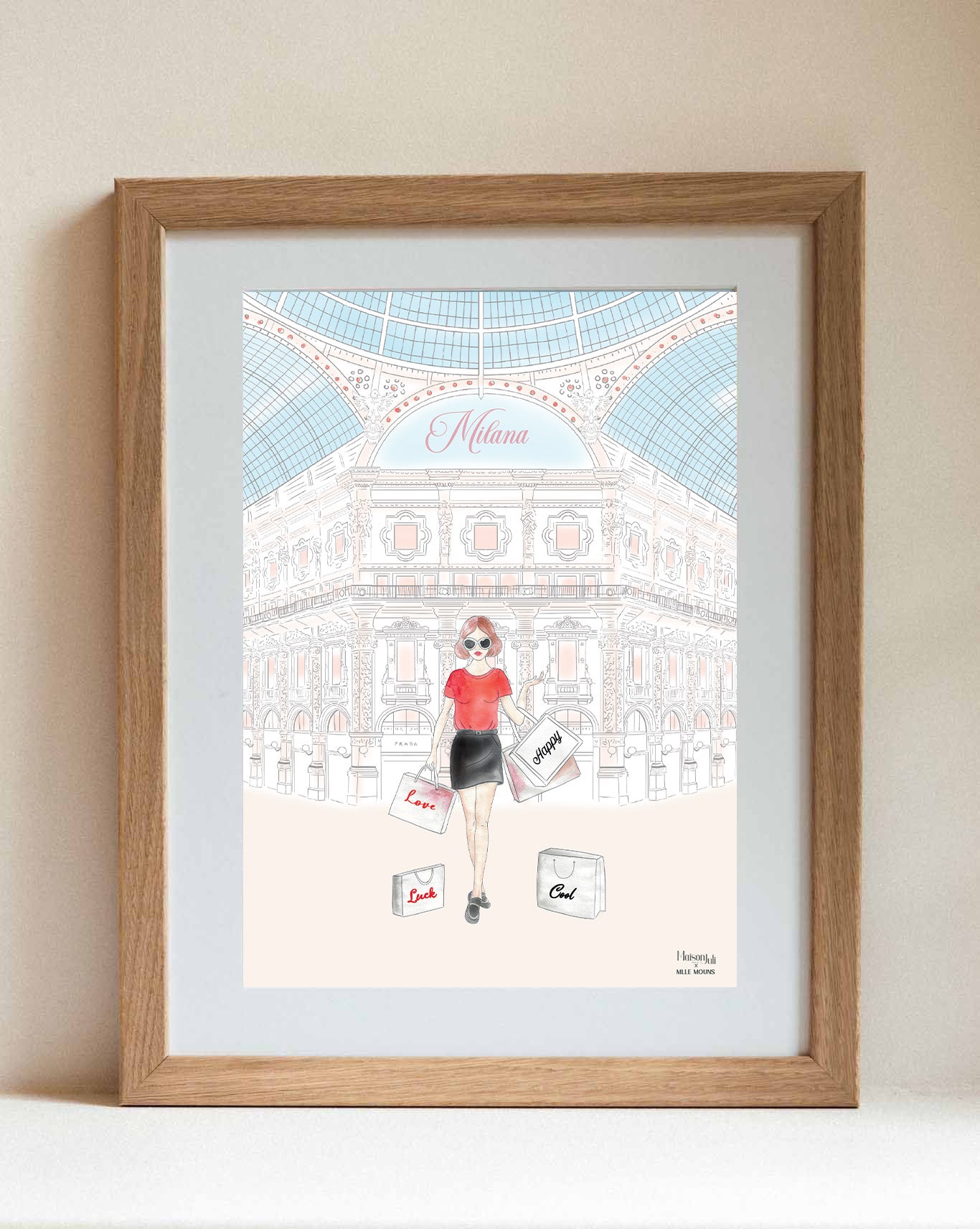 La shopping Lady de Milan