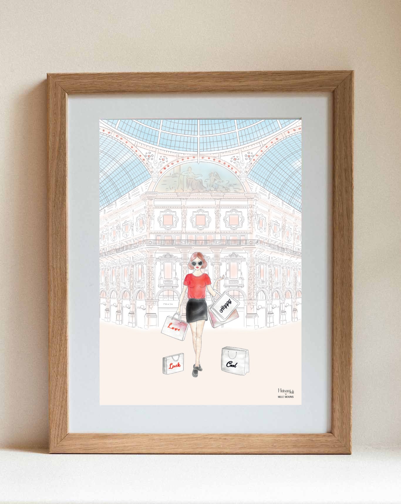 La shopping Lady de Milan