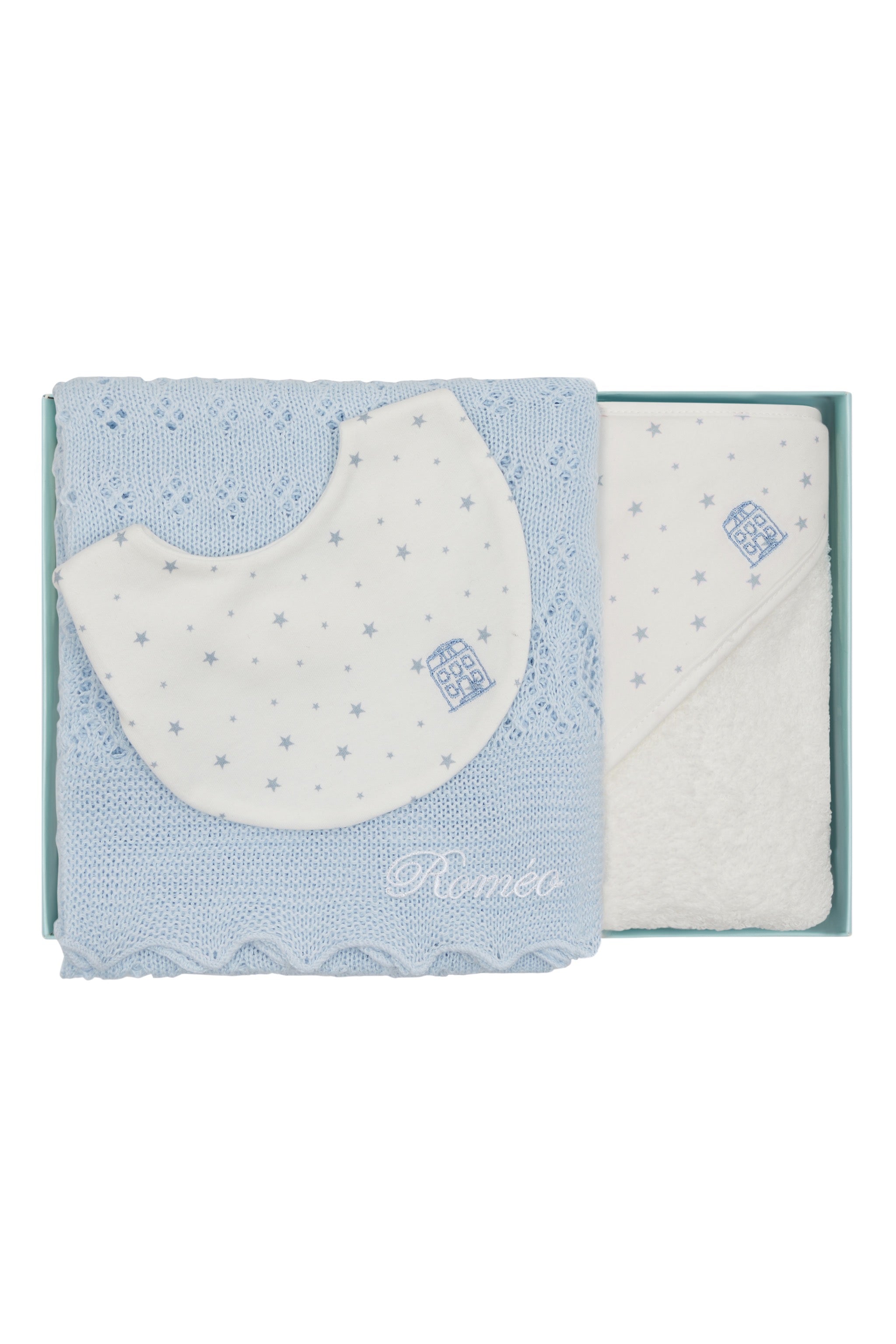 The personalised New born Box in white