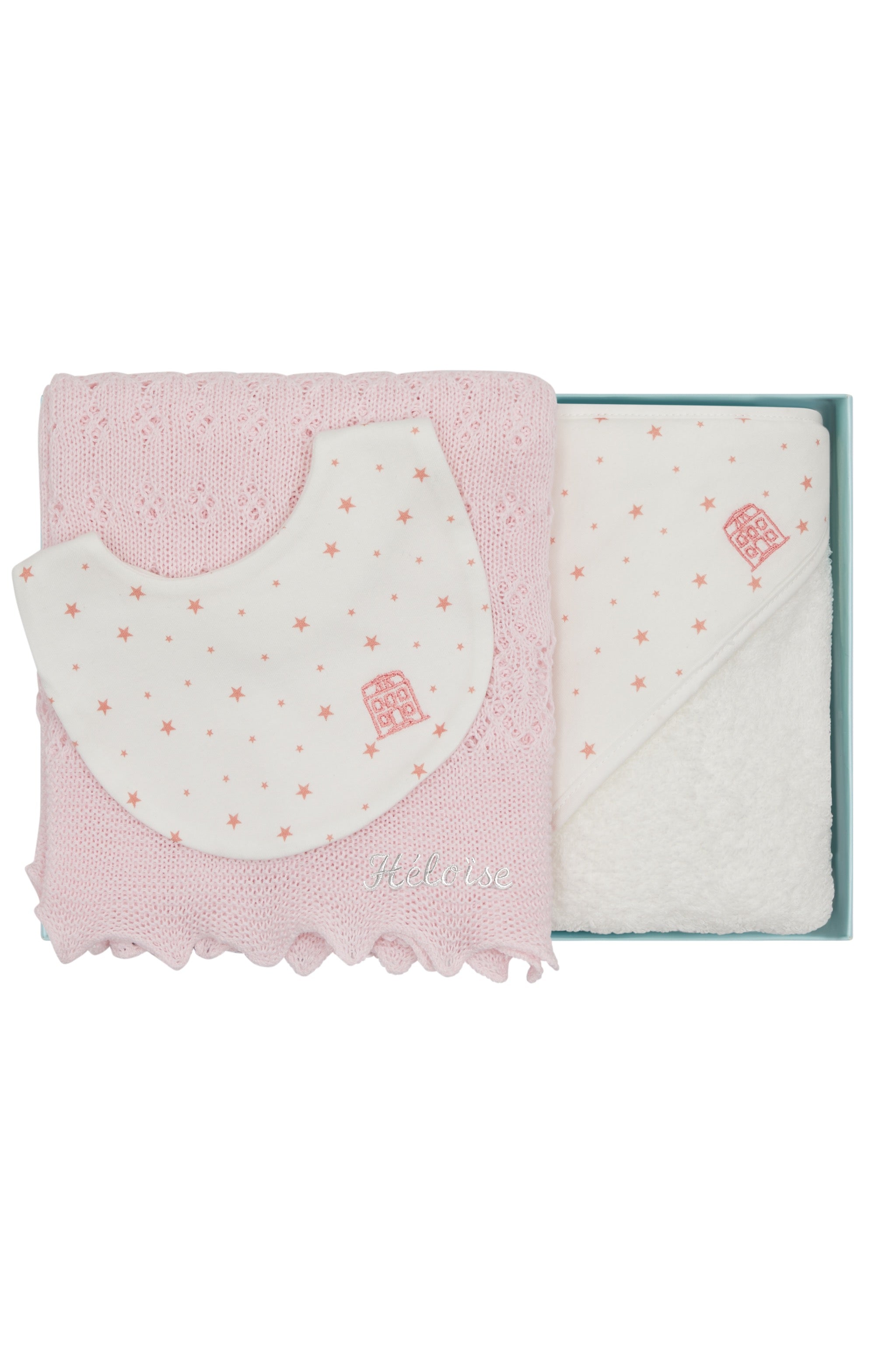 La Box Nouveau Né personnalisée en Rose