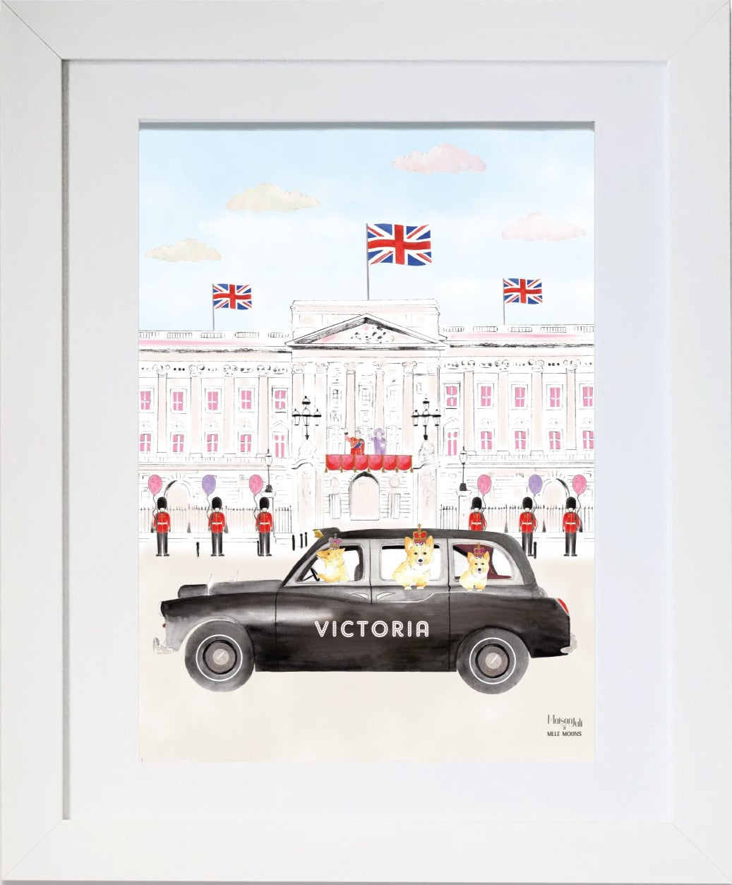 The Black Cab of Buckingham Palace for girls