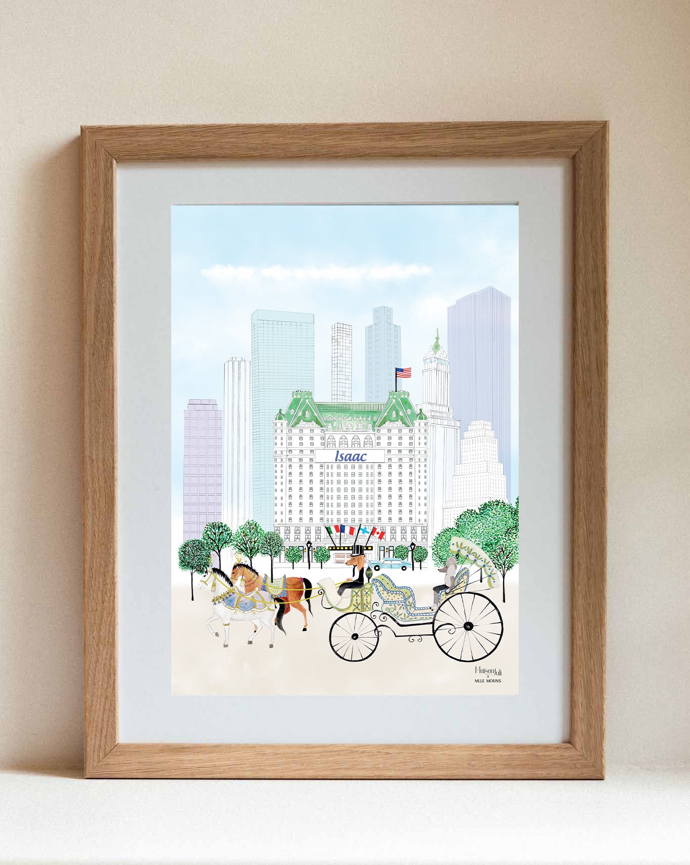 The carriage of Central Park for boys