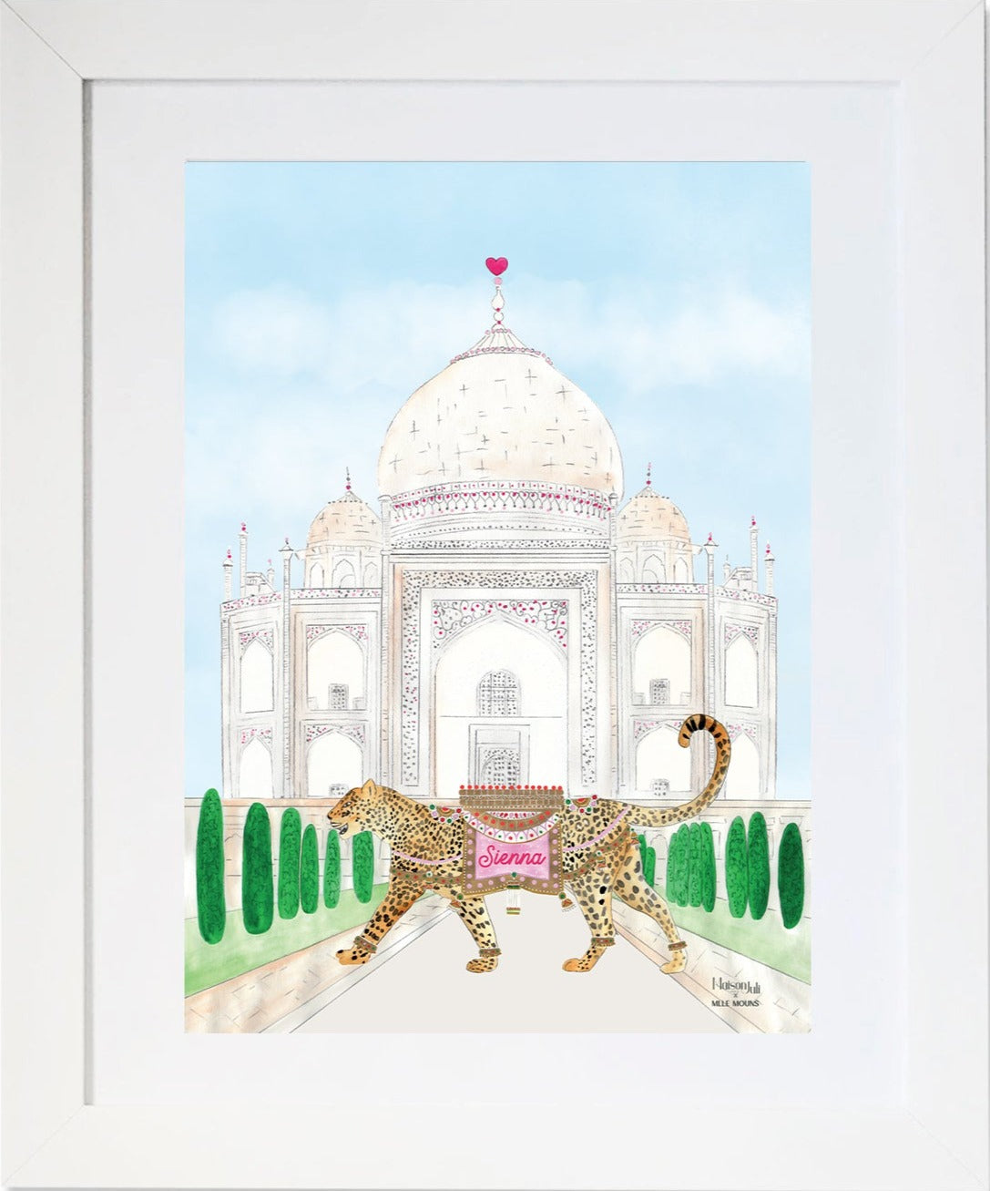 The leopard of the Taj Mahal for Girls