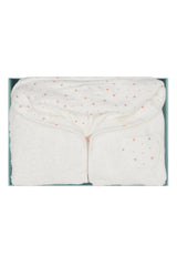 Bathrobe with pink stars